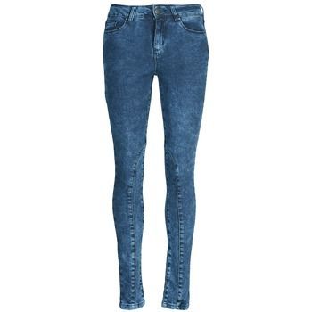 GOJO  women's Skinny Jeans in Blue