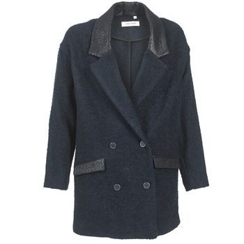 ADELAIDE  women's Coat in Blue. Sizes available:UK 10,UK 12,UK 14