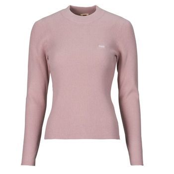 Levis  CREW RIB SWEATER  women's Sweatshirt in Pink