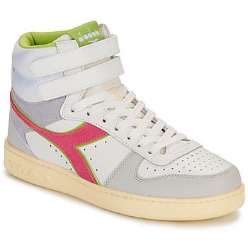 MAGIC BASKET MID  women's Shoes (High-top Trainers) in Pink