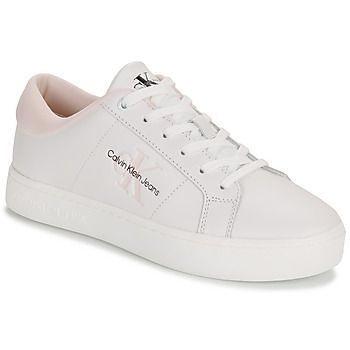 CLASSIC CUPSOLE LOWLACEUP LTH  women's Shoes (Trainers) in White