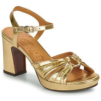 KELOCA  women's Sandals in Gold