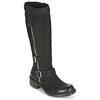 DALIL  women's High Boots in Black. Sizes available:3.5,5,7.5