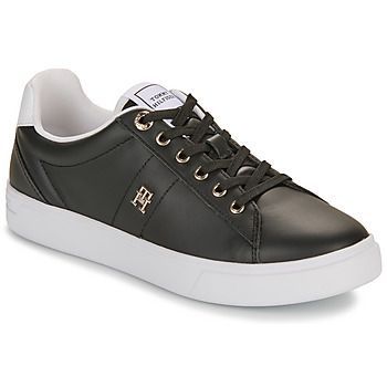 ESSENTIAL ELEVATED COURT SNEAKER  women's Shoes (Trainers) in Black