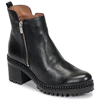 H3924-VACHETA-NEGRO  women's Low Ankle Boots in Black. Sizes available:3.5,4,5,6,6.5,7.5