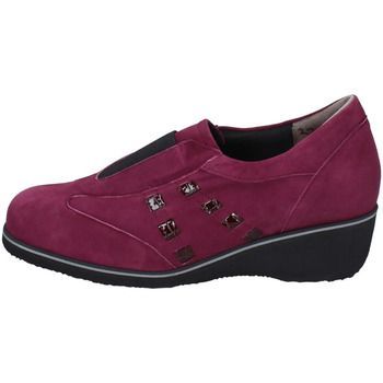EY228  women's Loafers / Casual Shoes in Bordeaux