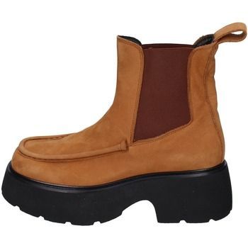 EY303  women's Low Ankle Boots in Brown