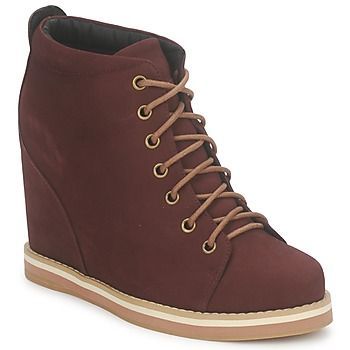WISH DESERT BOOTS  women's Low Boots in Purple. Sizes available:6.5
