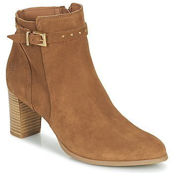 OSANDA  women's Low Ankle Boots in Brown. Sizes available:3.5,4,5,6,6.5,7,8,3