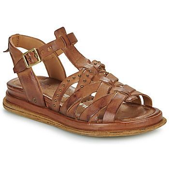 SPOON CROSSED  women's Sandals in Brown