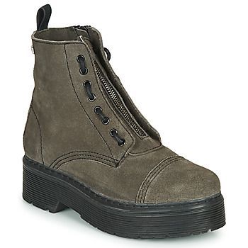ERICA  women's Mid Boots in Grey. Sizes available:3.5,5,6,6.5,7.5