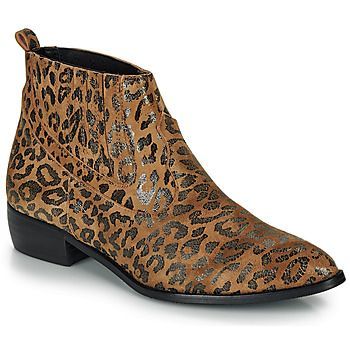 GILL ARTY  women's Mid Boots in Brown. Sizes available:3.5,5,6,6.5,7.5