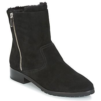 ANDI FLAT BOOTIE  women's Mid Boots in Black. Sizes available:3.5