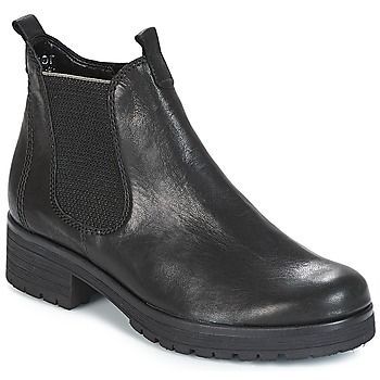 TREASS  women's Mid Boots in Black. Sizes available:3.5,4,5,6,6.5,7.5,8,9,9.5,10.5,11,2.5,3,4.5,5.5