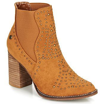 AMELIO  women's Low Ankle Boots in Brown. Sizes available:6,7