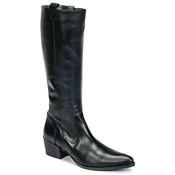 HERINE  women's High Boots in Black. Sizes available:3.5,4,5,6,6.5,7,8,3