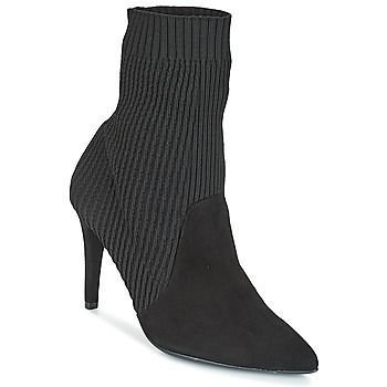 JACOLI  women's Low Ankle Boots in Black