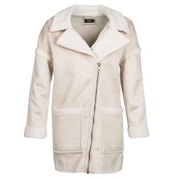 ONLFELICITY  women's Coat in Beige. Sizes available:M,L