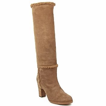 MERINOS  women's High Boots in Brown. Sizes available:4