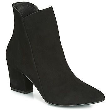 JORDENONE  women's Low Ankle Boots in Black