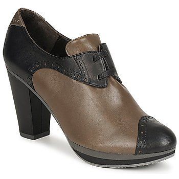 GETA LACE  women's Low Boots in Brown. Sizes available:7