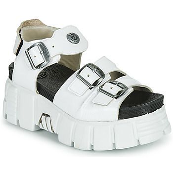 M-BIOS101-C3  women's Sandals in White. Sizes available:3,5,6,7,8