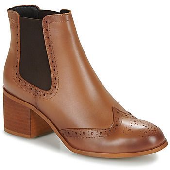 LARISSA  women's Low Ankle Boots in Brown