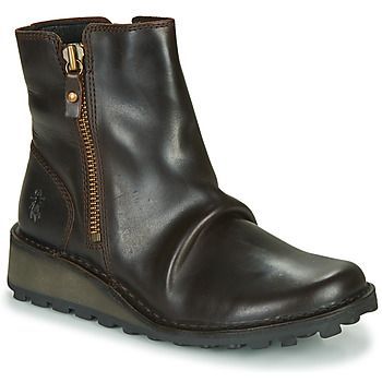MON944FLY  women's Mid Boots in Black
