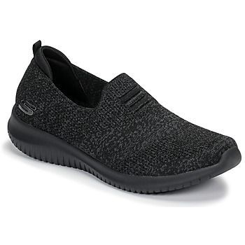 ULTRA FLEX  women's Slip-ons (Shoes) in Black
