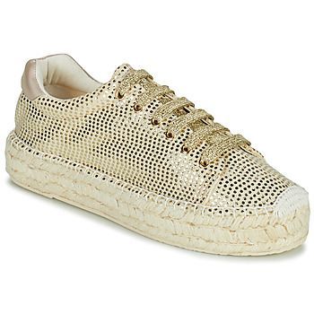 NASH  women's Espadrilles / Casual Shoes in Gold