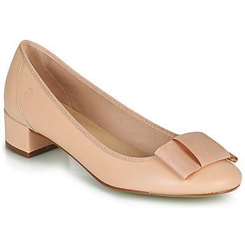 HENIA  women's Shoes (Pumps / Ballerinas) in Beige. Sizes available:3.5,4,5,6,6.5,7,8,3