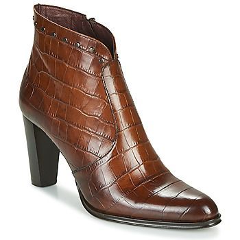 RANSON  women's Low Ankle Boots in Brown. Sizes available:3.5,4,5,6,6.5,7.5