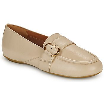 D PALMARIA  women's Loafers / Casual Shoes in Beige