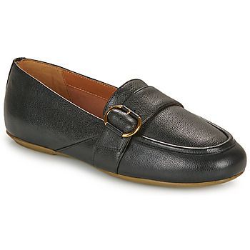 D PALMARIA  women's Loafers / Casual Shoes in Black