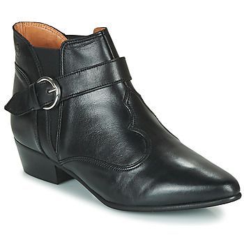 LYDWINE  women's Mid Boots in Black. Sizes available:3.5,4,5,6,6.5,8