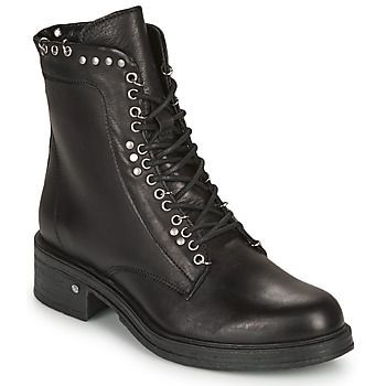 RATOYA  women's Mid Boots in Black. Sizes available:3.5,4,5,6.5