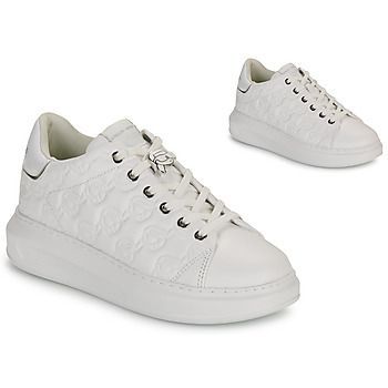 KAPRI KC Emboss Lo Lace  women's Shoes (Trainers) in White