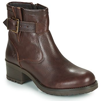 NETISE  women's Low Ankle Boots in Brown. Sizes available:3.5,4,5,5.5,6.5,7.5,8,2.5