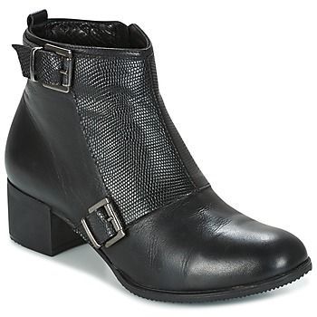 CASTEL  women's Low Ankle Boots in Black. Sizes available:3.5