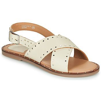 KICLA  women's Sandals in Beige. Sizes available:3,4,5,6,6.5 / 7,8