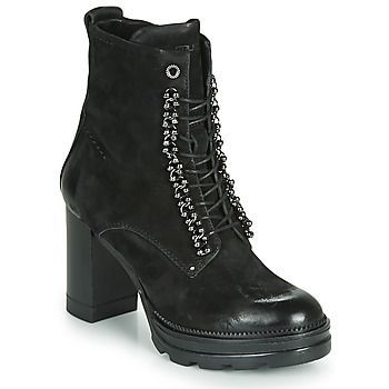AMARANTA  women's Low Ankle Boots in Black. Sizes available:8