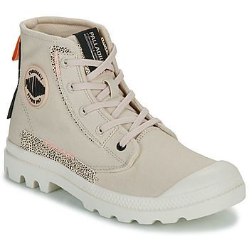 PAMPA UNDERLAYER  women's Shoes (High-top Trainers) in Beige