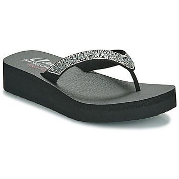 VINYASA - WILD DAISIES  women's Flip flops / Sandals (Shoes) in Black