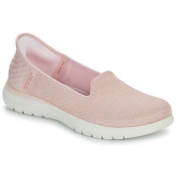 HANDS FREE SLIP INS - ON-THE-GO FLEX CLOVER  women's Slip-ons (Shoes) in Pink