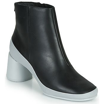 UPRIGHT  women's Low Ankle Boots in Black. Sizes available:3,4,5,6,7,8,2