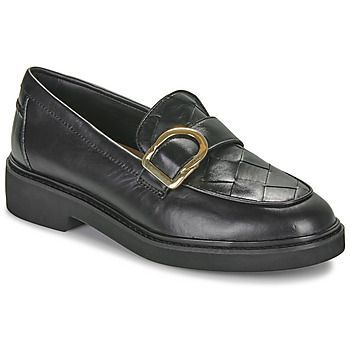 SPLEND PENNY  women's Loafers / Casual Shoes in Black