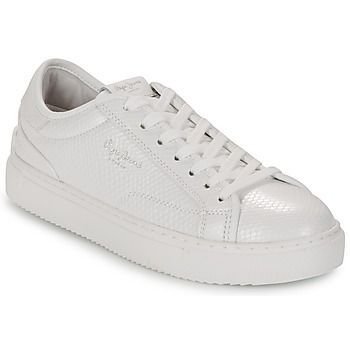 ADAMS SNAKY  women's Shoes (Trainers) in White