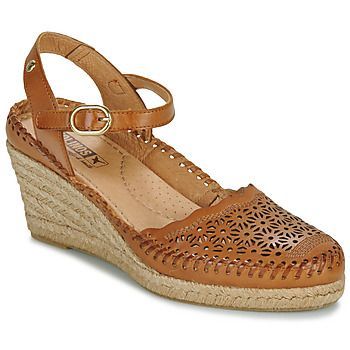 VILA W9Y  women's Espadrilles / Casual Shoes in Brown