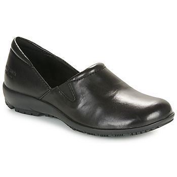 CHARLOTTE 02  women's Slip-ons (Shoes) in Black