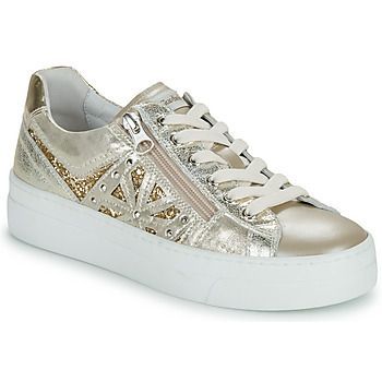E409930D  women's Shoes (Trainers) in Gold